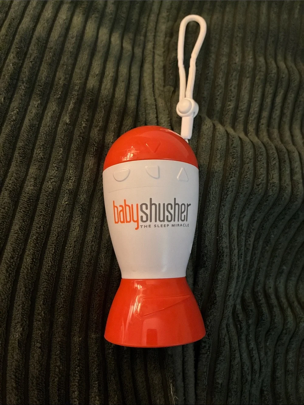 Baby Shusher Portable Sleep Soother - Orange & Whitebaby